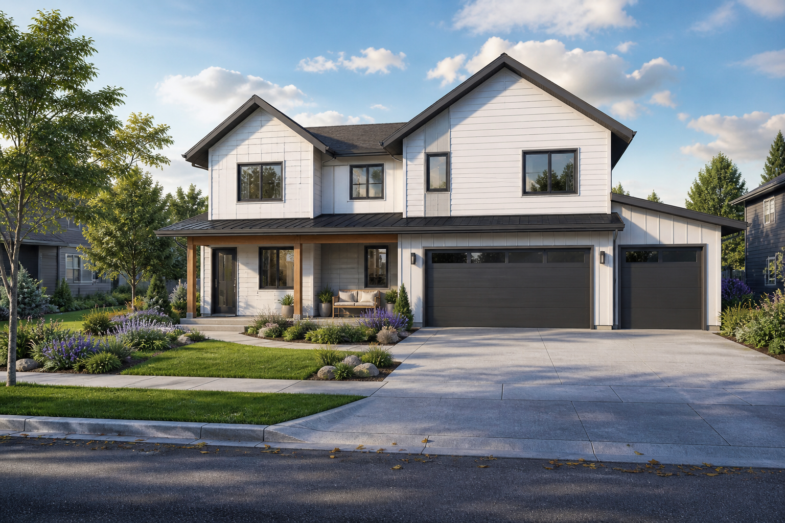 The Overlook · front rendering
